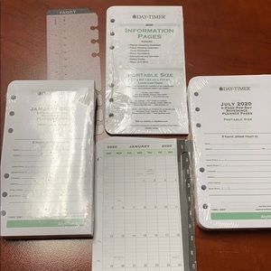 Planner insert for 2020. Personal size.